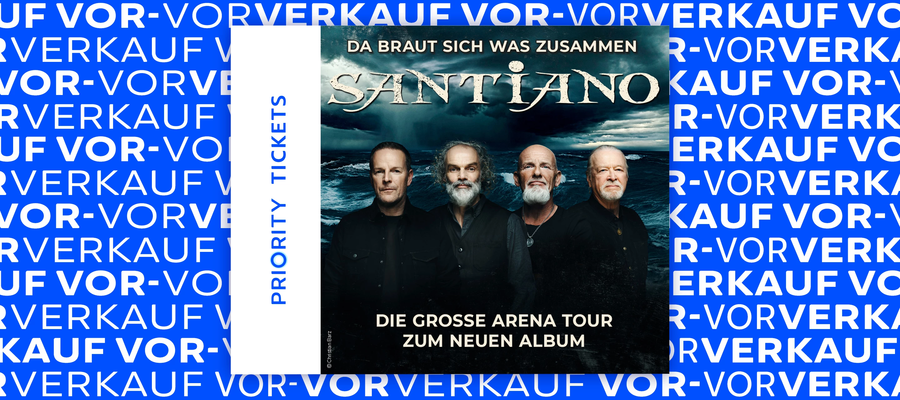 O₂ Priority Ticket-Vor-Vorverkauf: Santiano - Die große Arena Tour 2026
