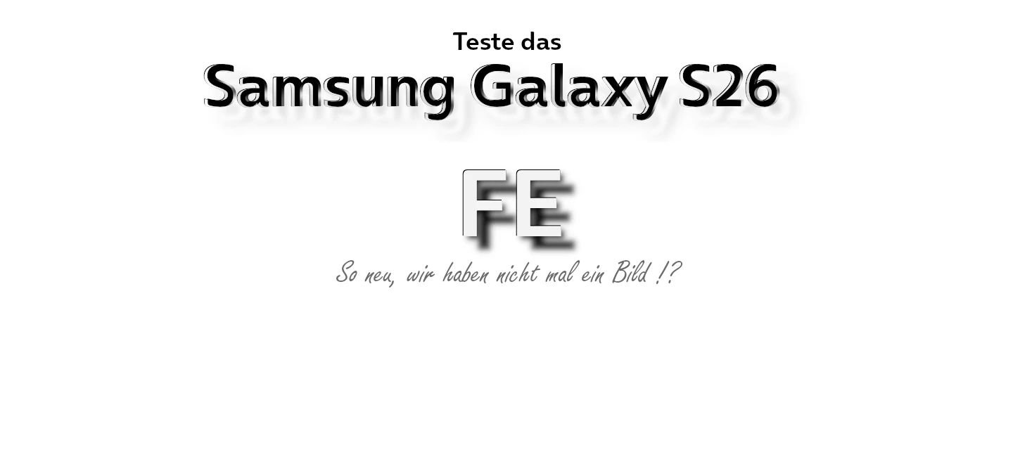 Teste das Samsung Galaxy S26 FE 🙂