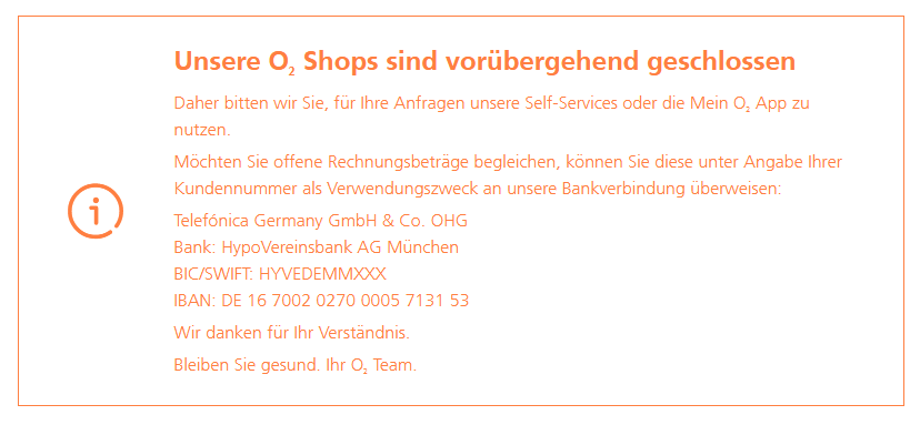 O2 Rechnung überweisen O2 Rechnung überweisen