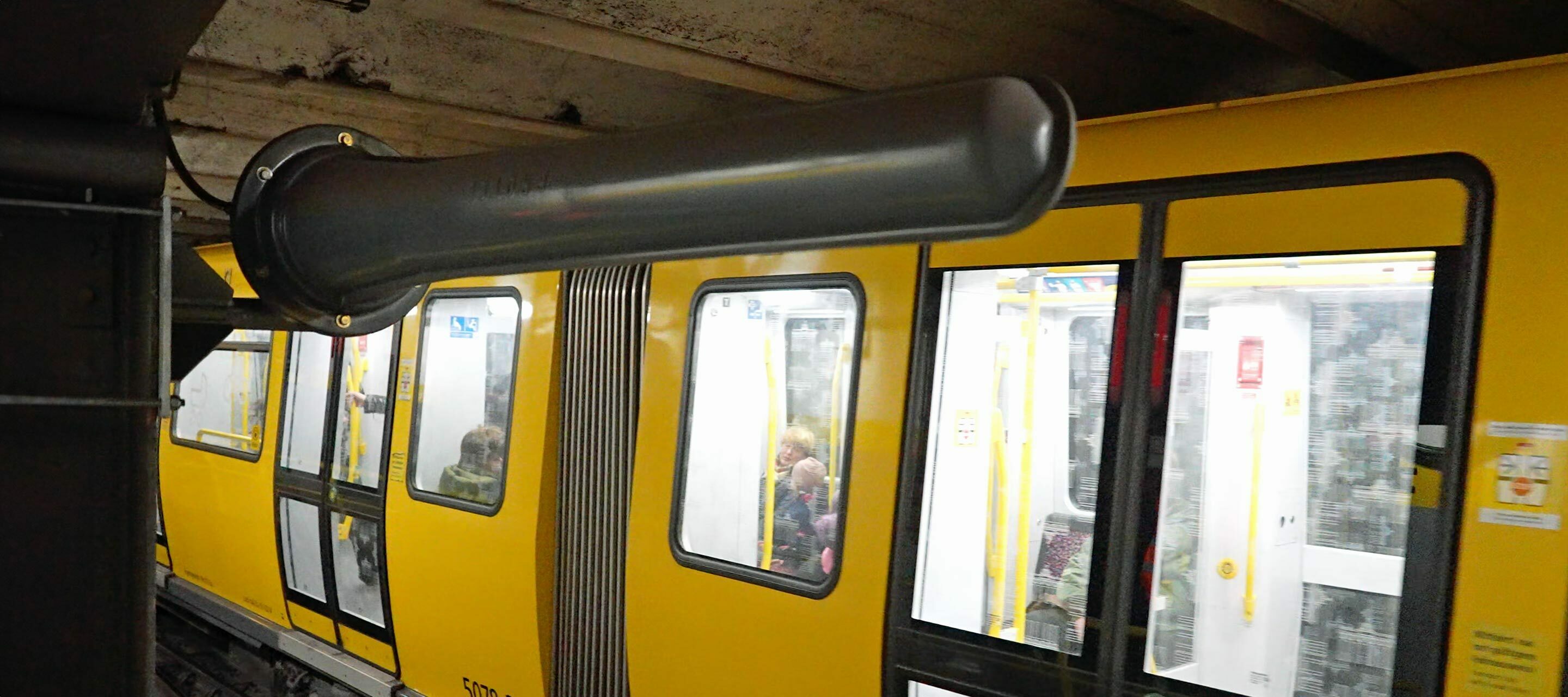 Highspeed-Mobilfunk in der Berliner U-Bahn