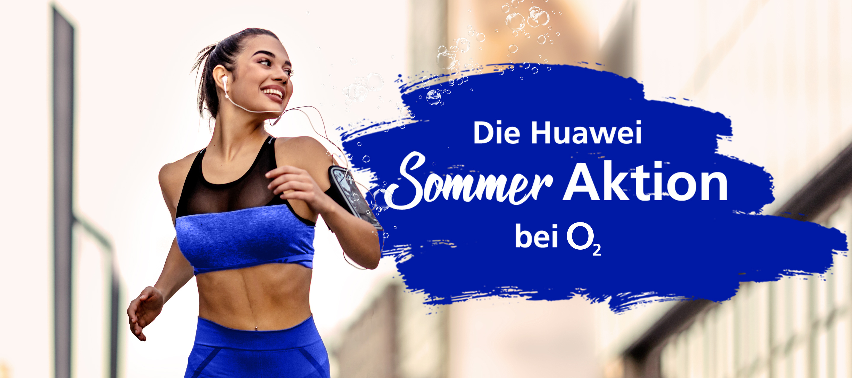 Das sportliche Angebot zum Sommer von Huawei - Jetzt bei O₂