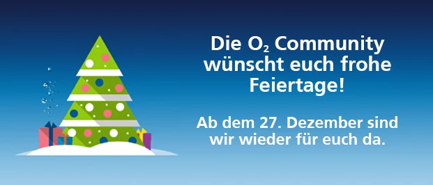 Fröhliche Weihnachtsgrüße!