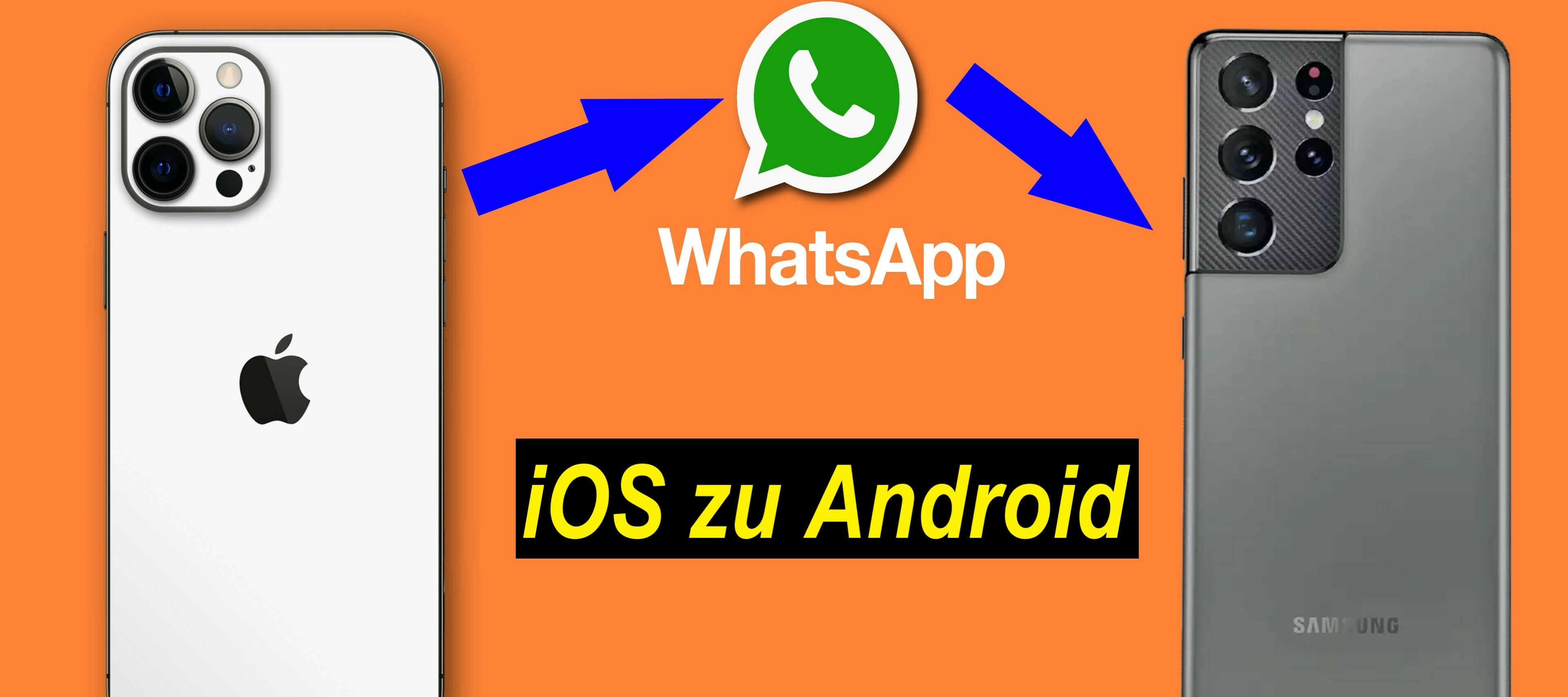 Tutorial: WhatsApp Chats von iOS zu Android übertragen. Ganz einfach!