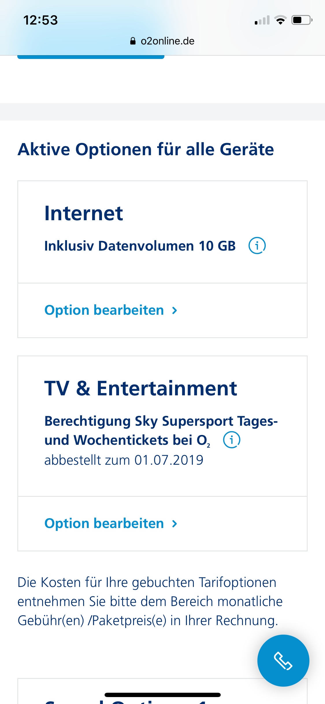 Kündigung Sky Ticket Entertainment O₂ Community