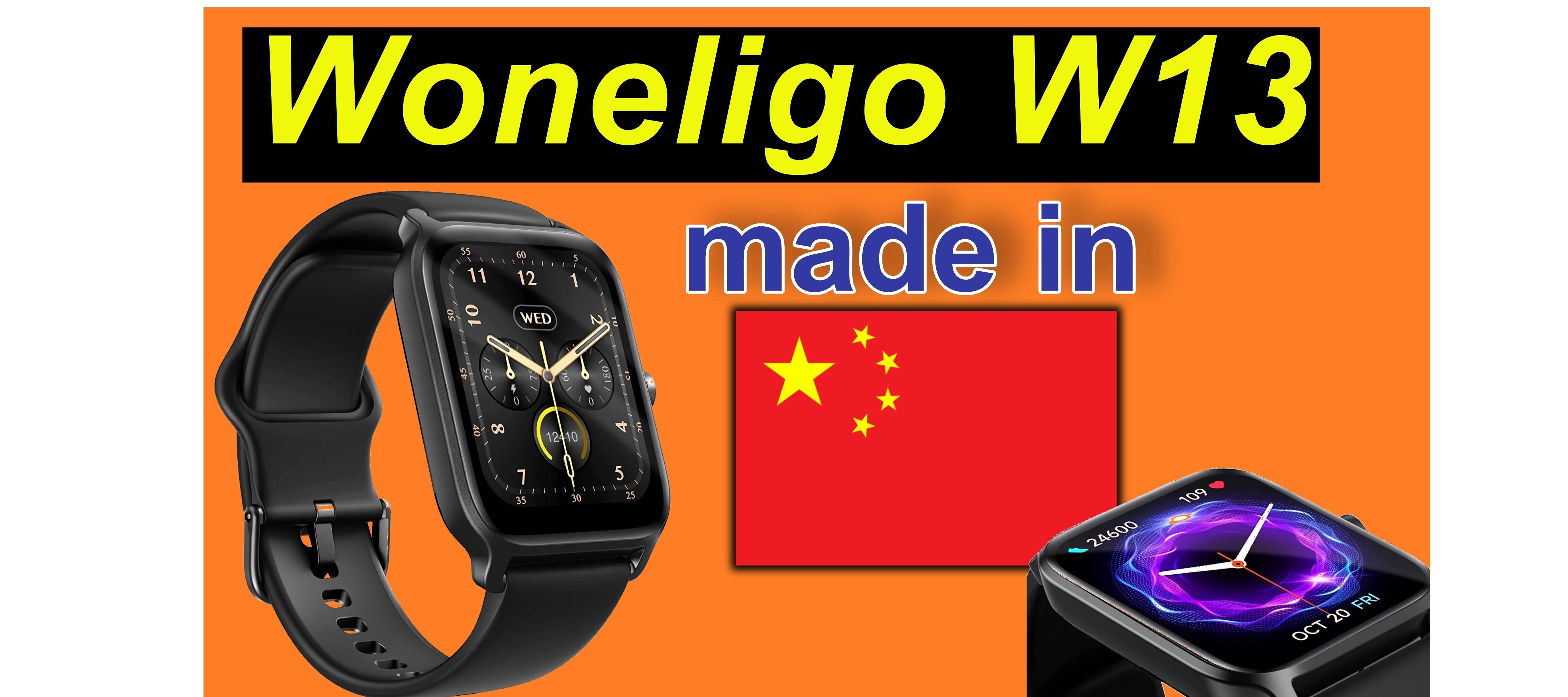 Woneligo W13 Smartwatch - echter Preis Leistungskracher
