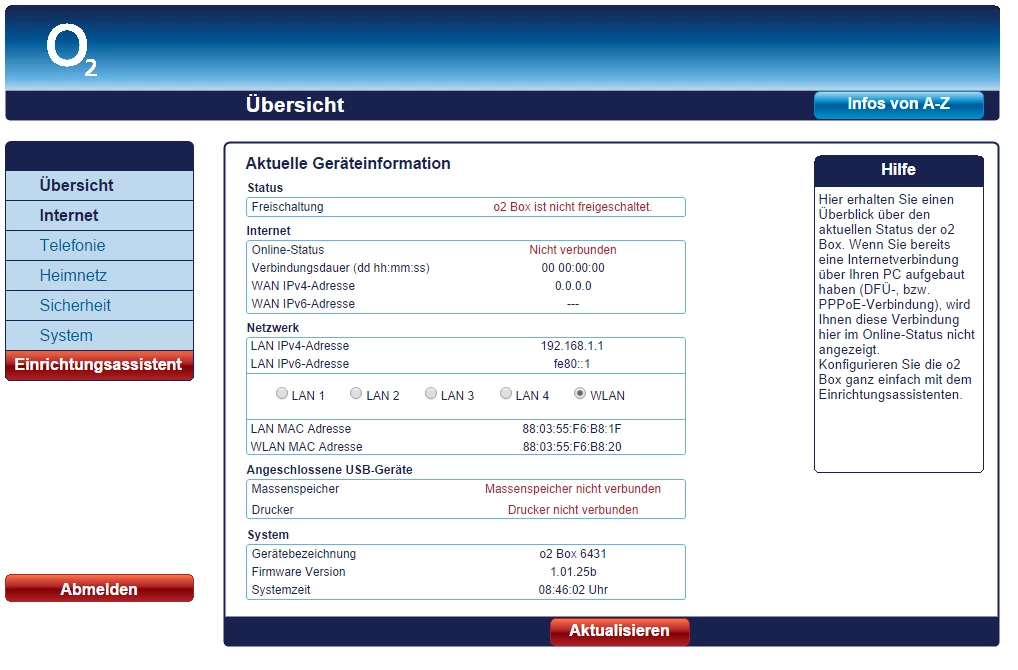 Frist zur O2 DSL Freischaltung O₂ Community