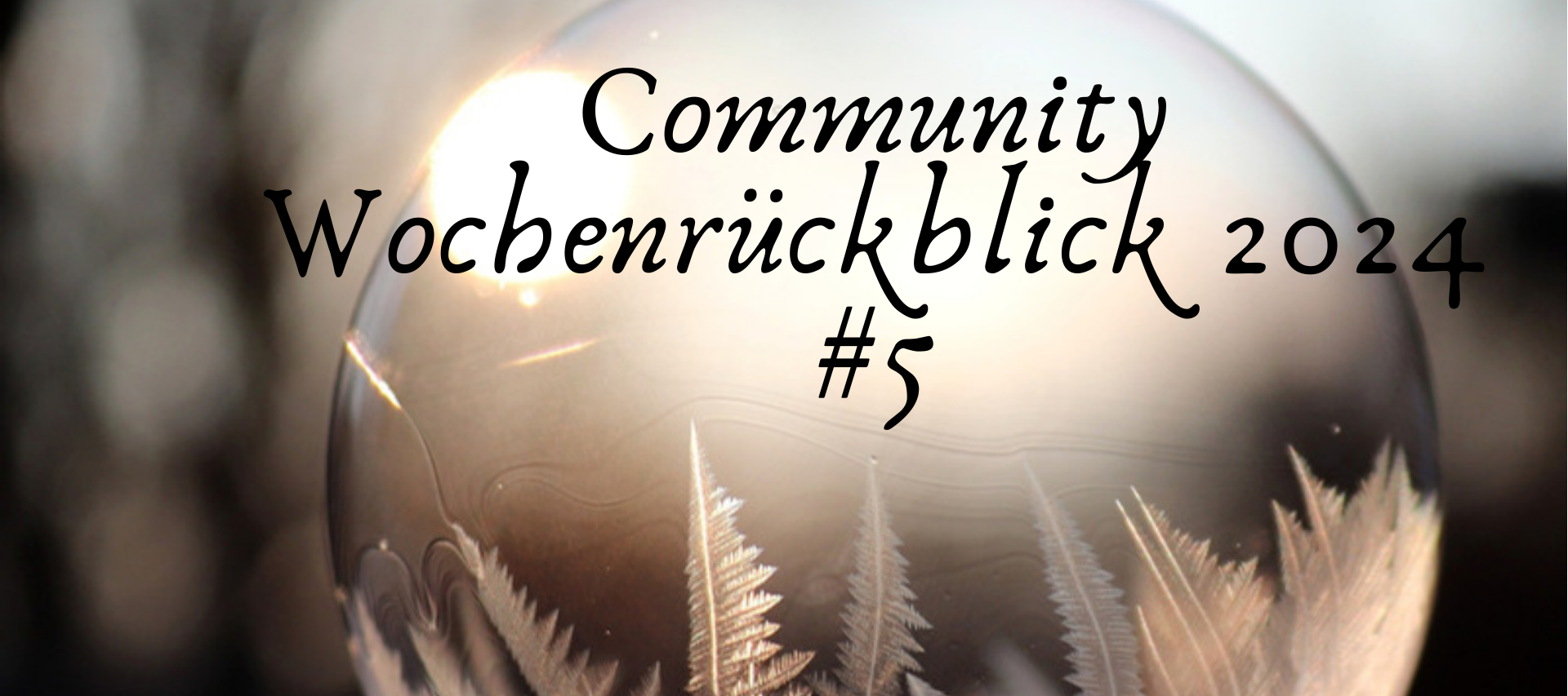Community Wochenrückblick 2024 #5 ☕