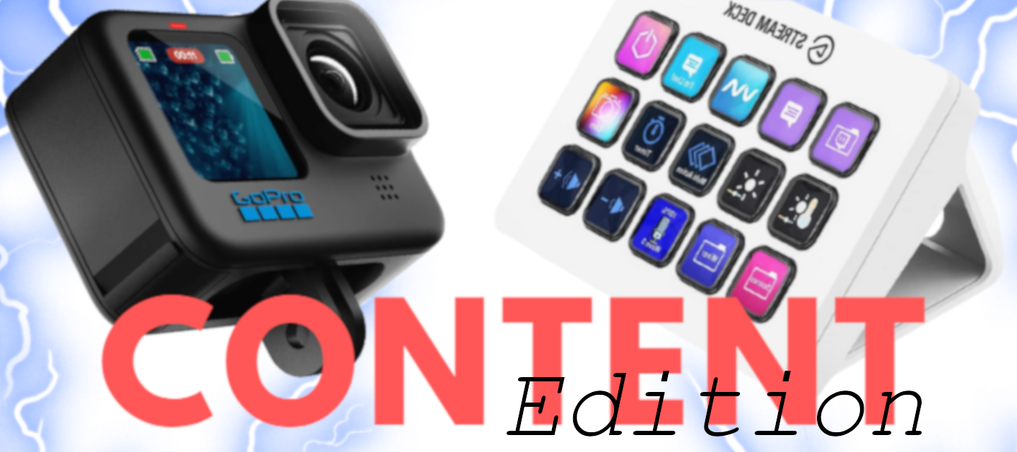 Content Edition - GoPro Hero11 Creator Edition - Elgato Stream Deck