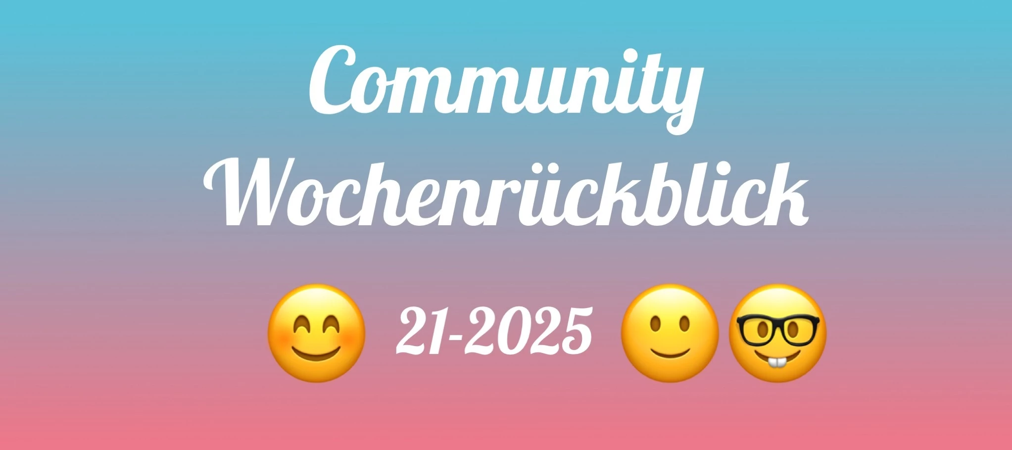Community Wochenrückblick #21 - Neulich in Berlin... 🙂