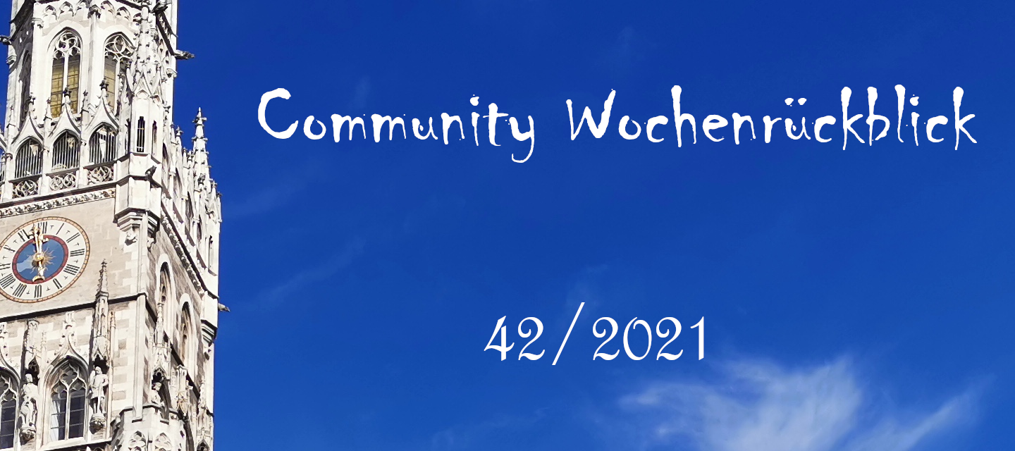 Community Wochenrückblick #42 2021