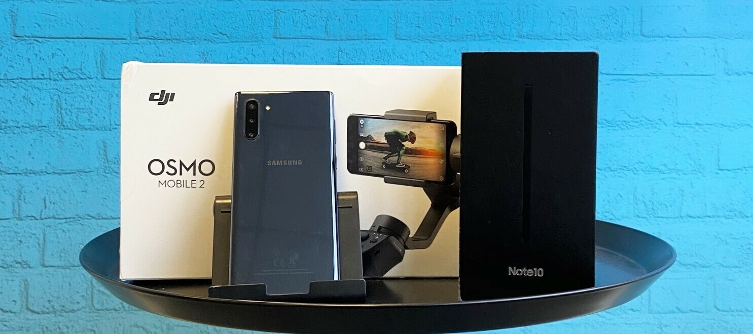 Samsung Galaxy Note 10 & DJI Osmo Mobile 2 - Video-Test-Bundle