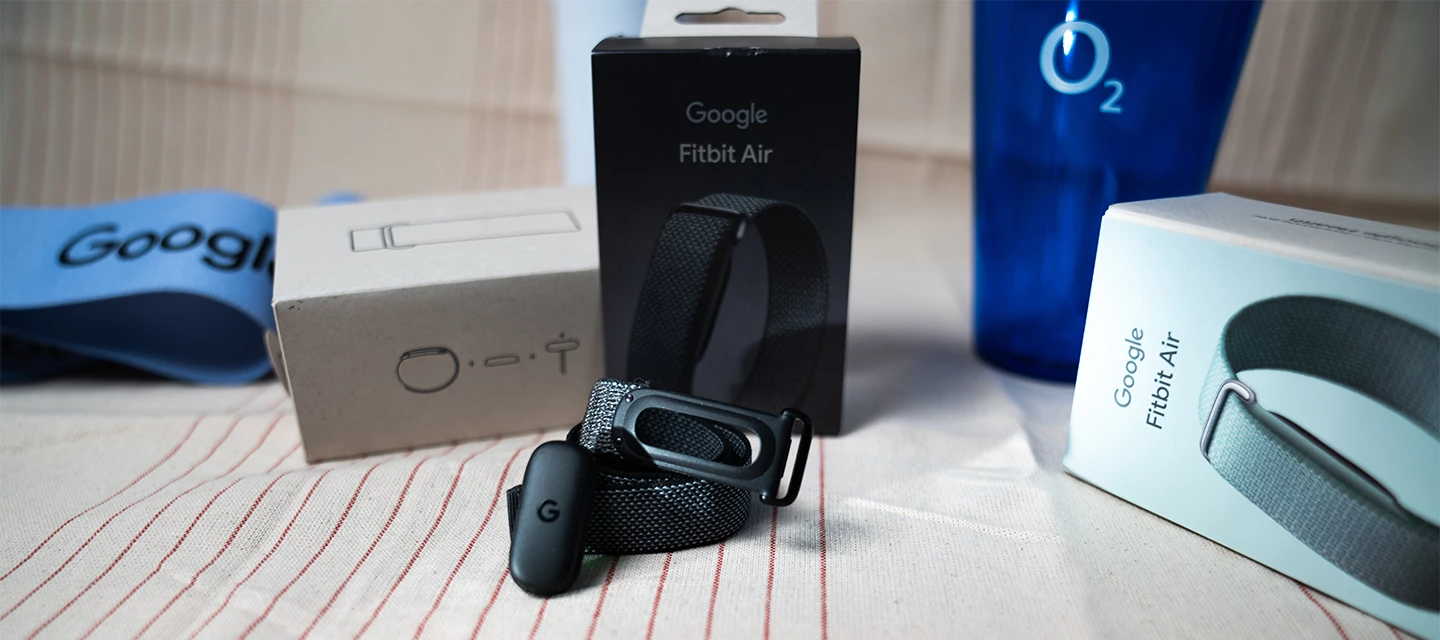 Teste das neue Fitbit Air von Google