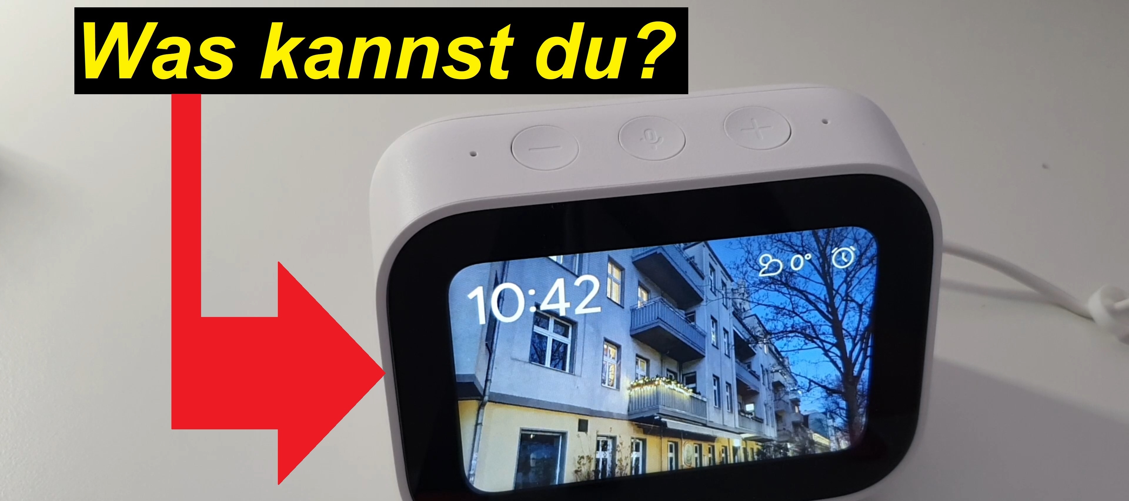 Xiaomi Mi Smart Clock, ausführlich getestet! Sehr smart!