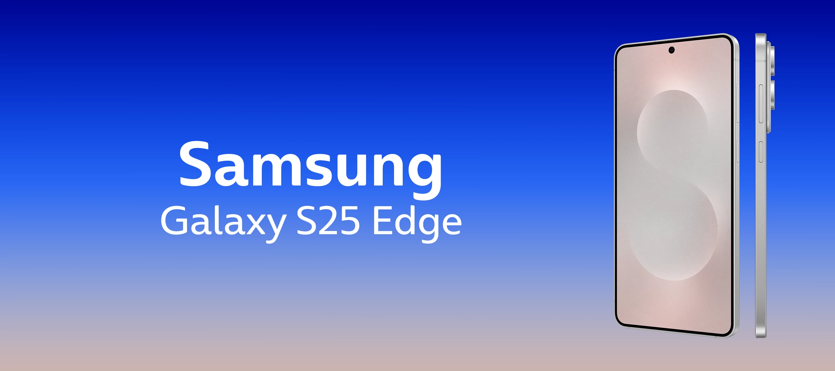 Samsung Galaxy S25 Edge - Jetzt bei O₂