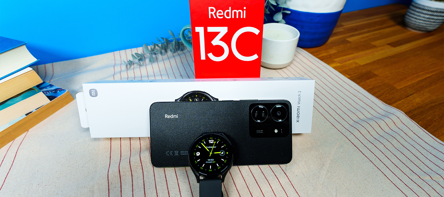 Redmi 13C + Xiaomi Watch 2 - groß, gut, günstig und du kannst das Bundle jetzt testen!