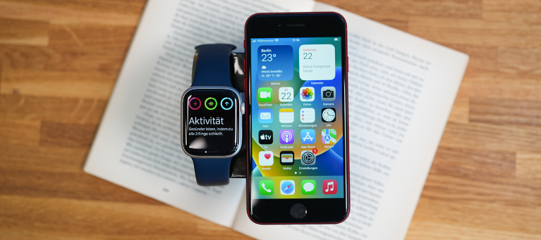 Apple iPhone  SE und Apple Watch Series7 - teste die Konnektivität!