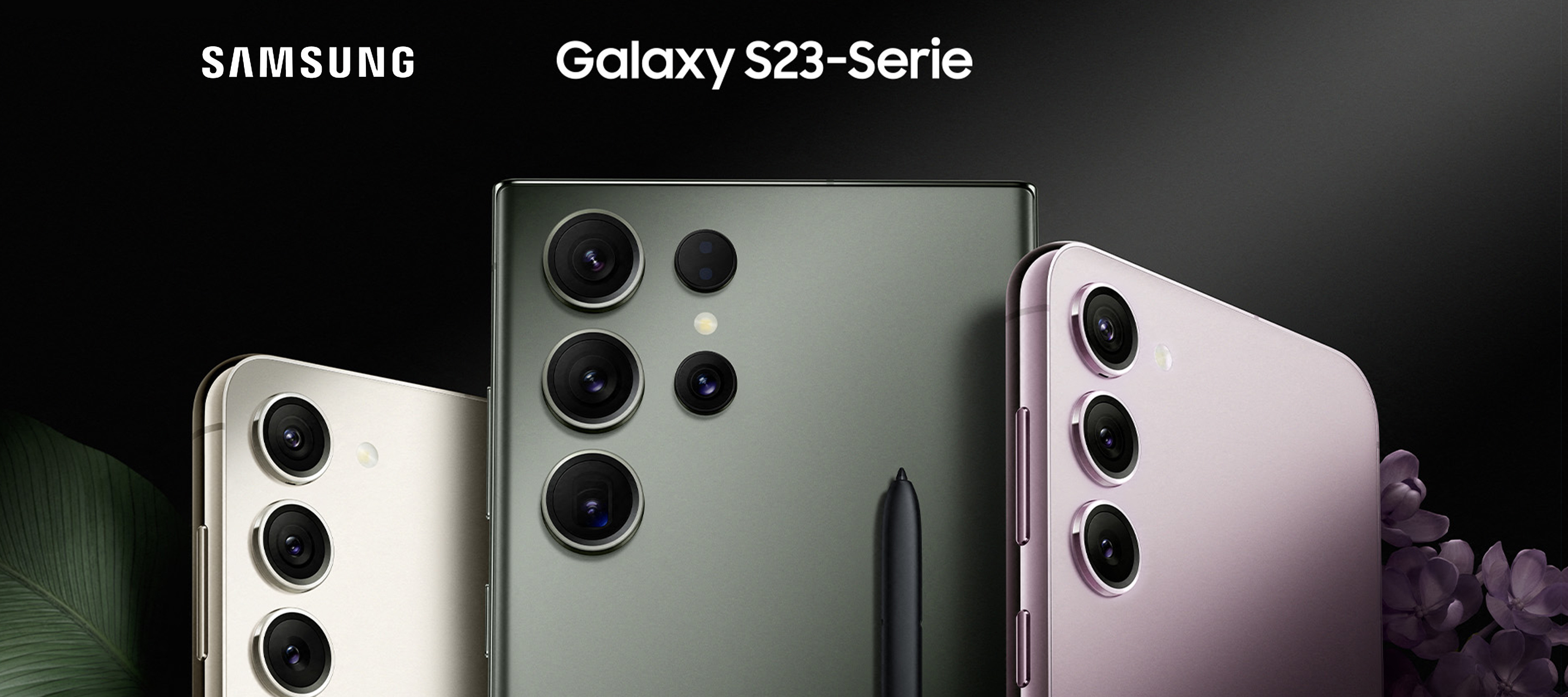 Die neuen Samsung Galaxy S23 Modelle