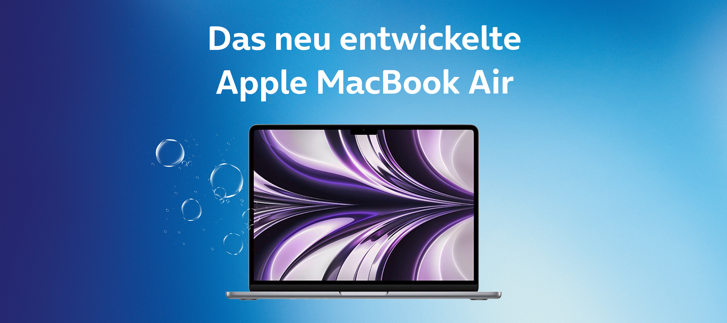 Das Macbook Air M2 - jetzt bei O₂