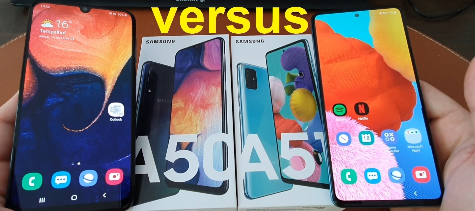 Samsung Galaxy A50 versus A51 - Unterschiede im Detail