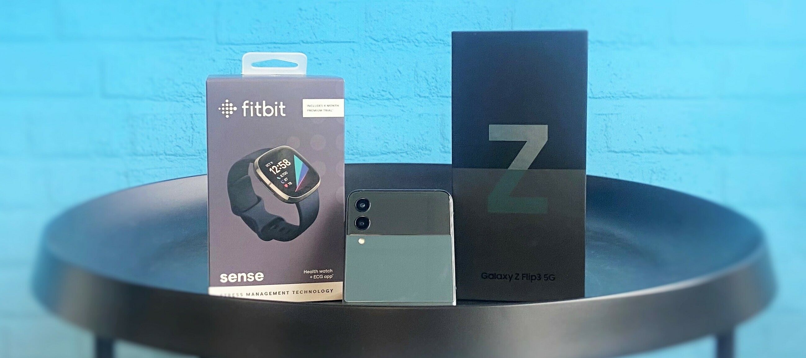 Samsung Galaxy Z Flip 3 5G + Fitbit Sense - ein fortschrittliches Bundle im Test!