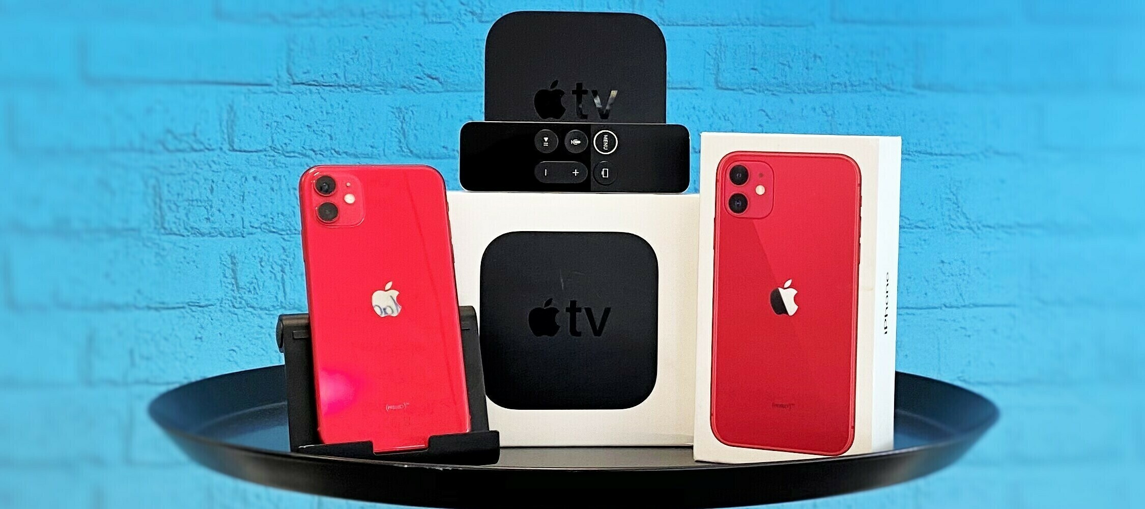Apple TV 4K & iPhone 11 - hol dir das TV Powerbundle zum Testen nach Haus.