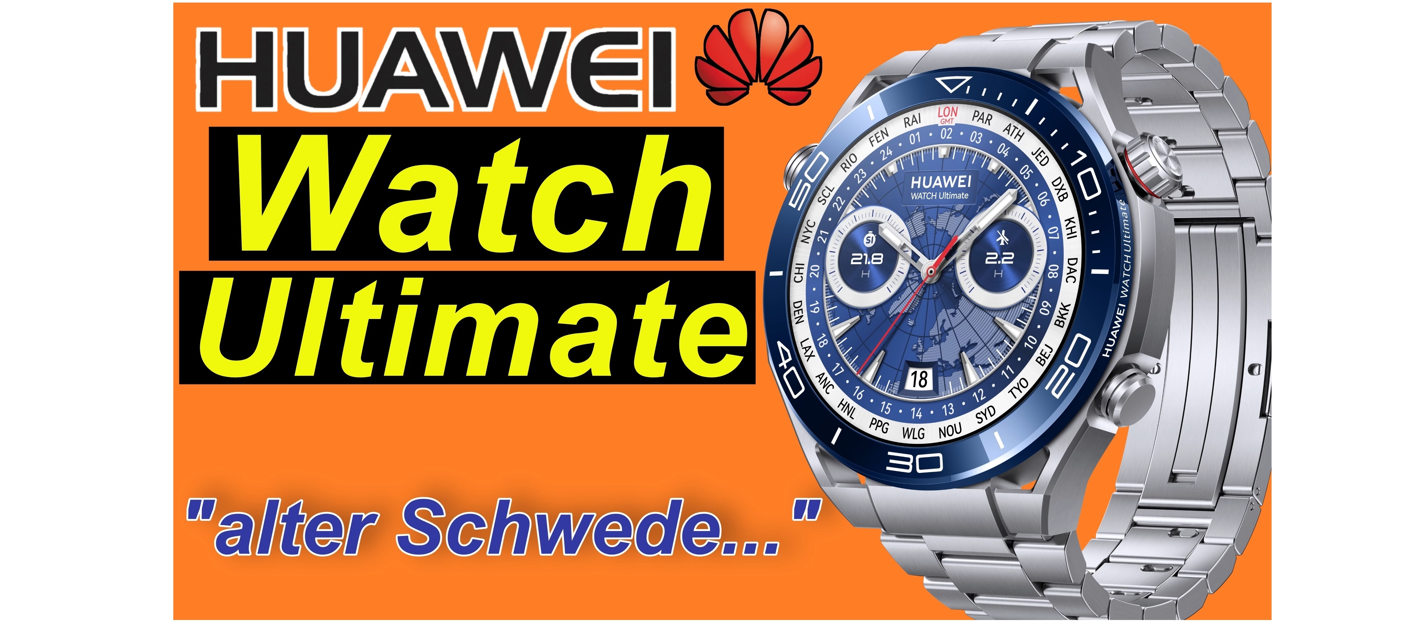 Huawei Watch Ultimate - ultimative Vorschau