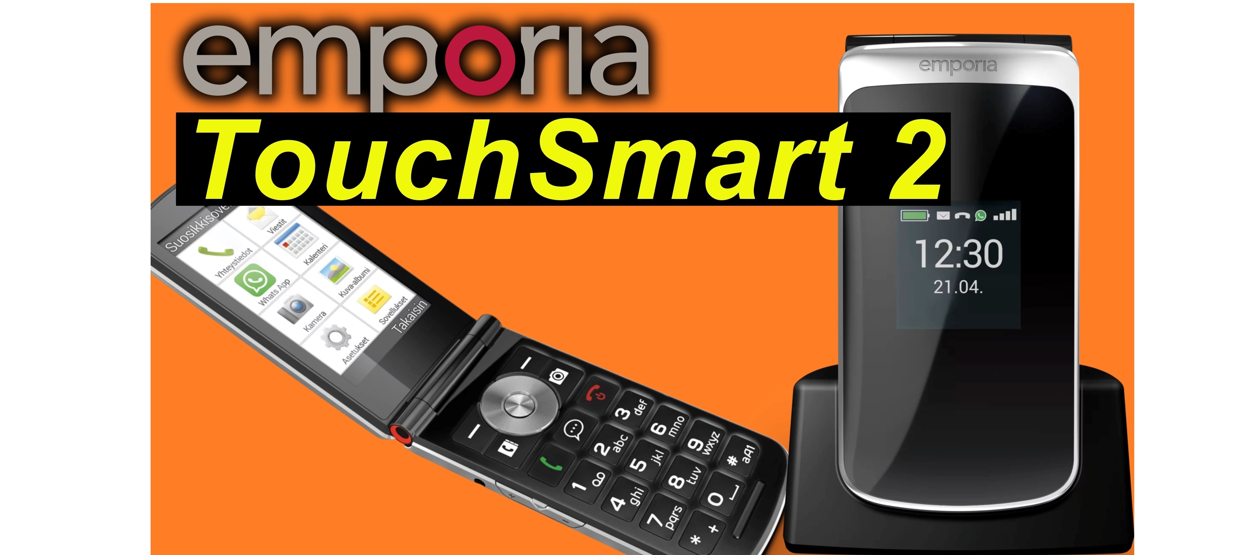 Emporia TouchSmart 2 - das Klapptelefon