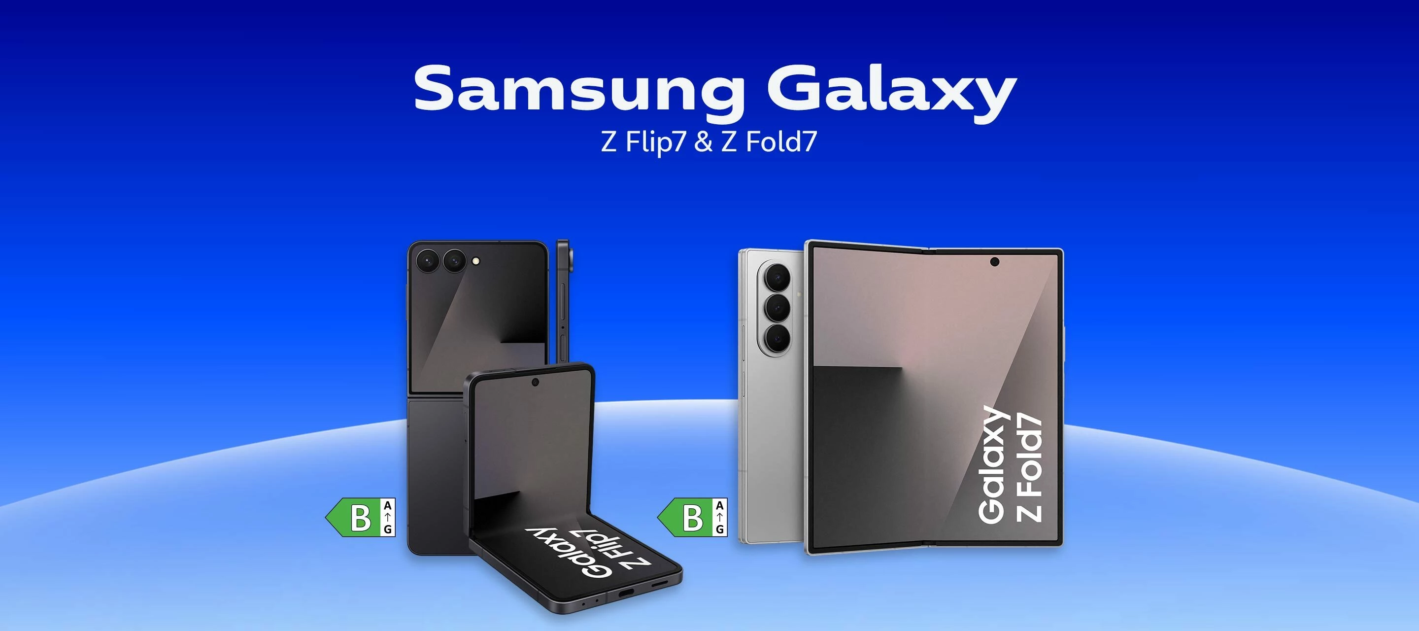 Jetzt bei O₂: Samsung Galaxy Z Flip7 und Z Fold7