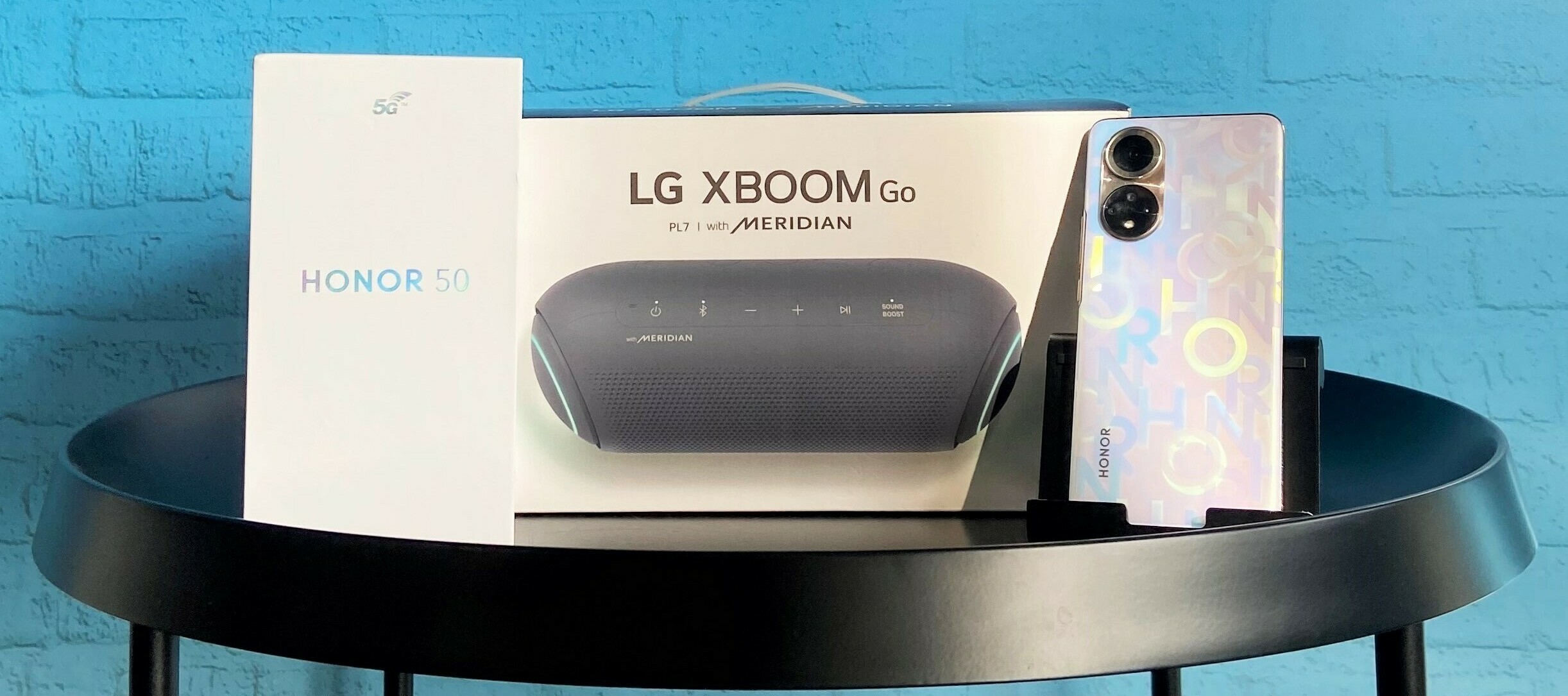 Musik lover aufgepasst: Teste jetzt das HONOR 50 mit der LG Xboom Go