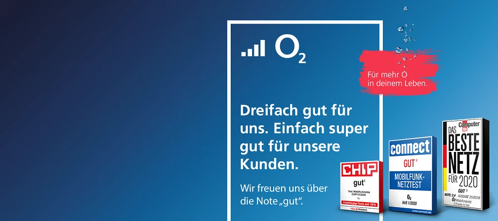 Dreimal "gut" in den Netztests!
