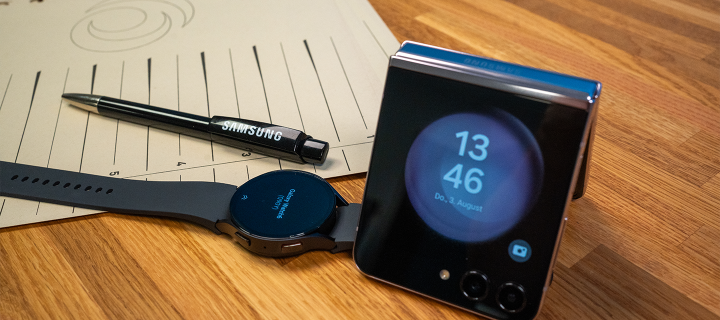 Samsung Galaxy Z Flip5 + Galaxy Watch6 - teste jetzt das innovative Bundle!