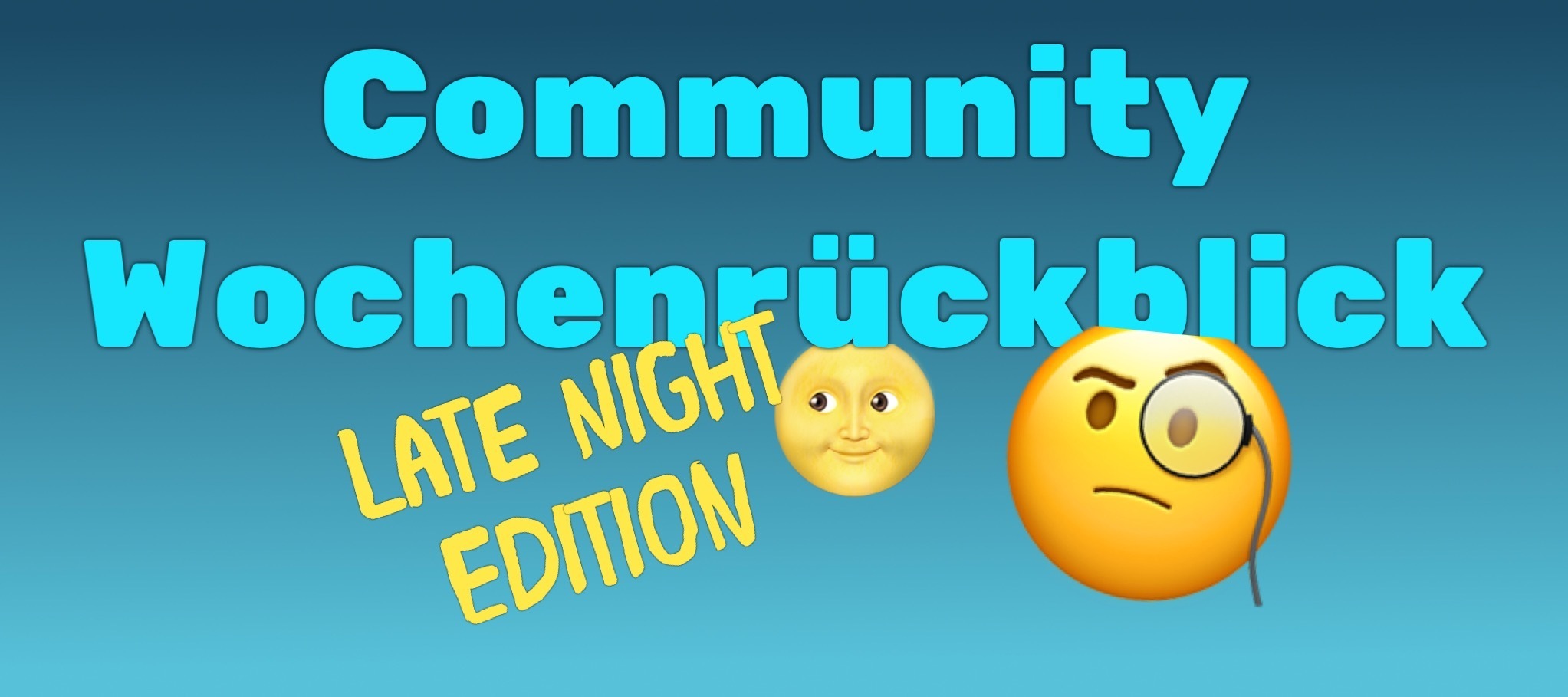 Community Wochenrückblick #35 2021