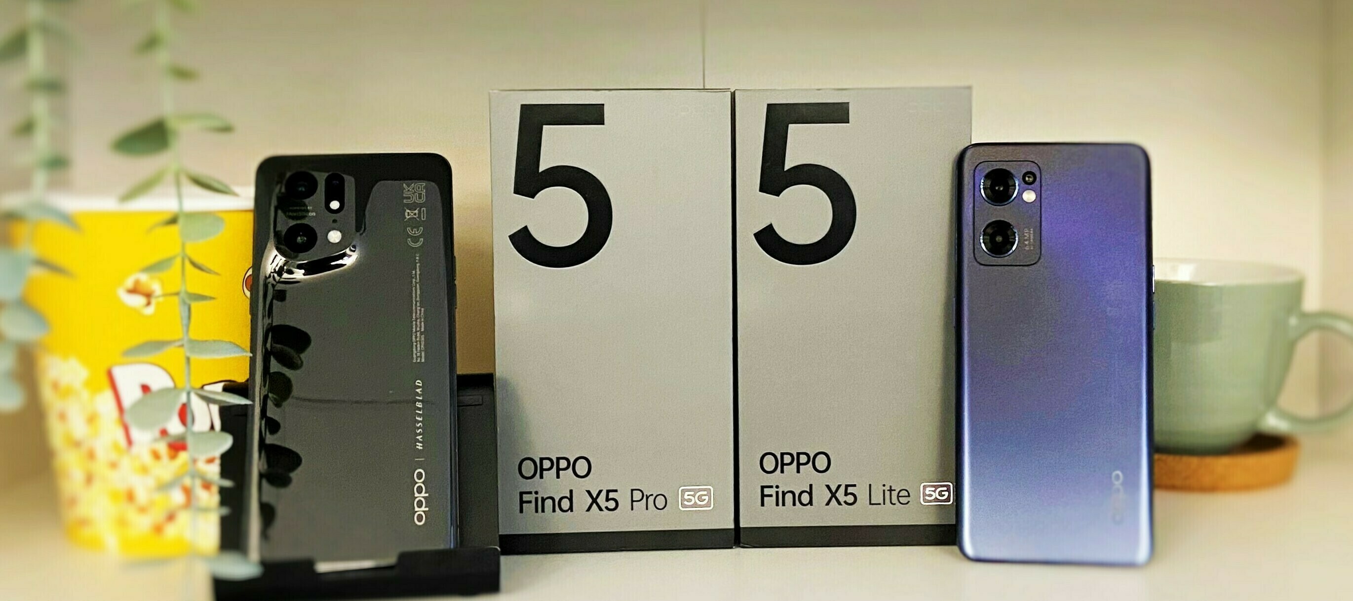 Oppo find X5 Pro 5G + Oppo Find X5 Lite 5G - das ultimative Duo für deinen Test!