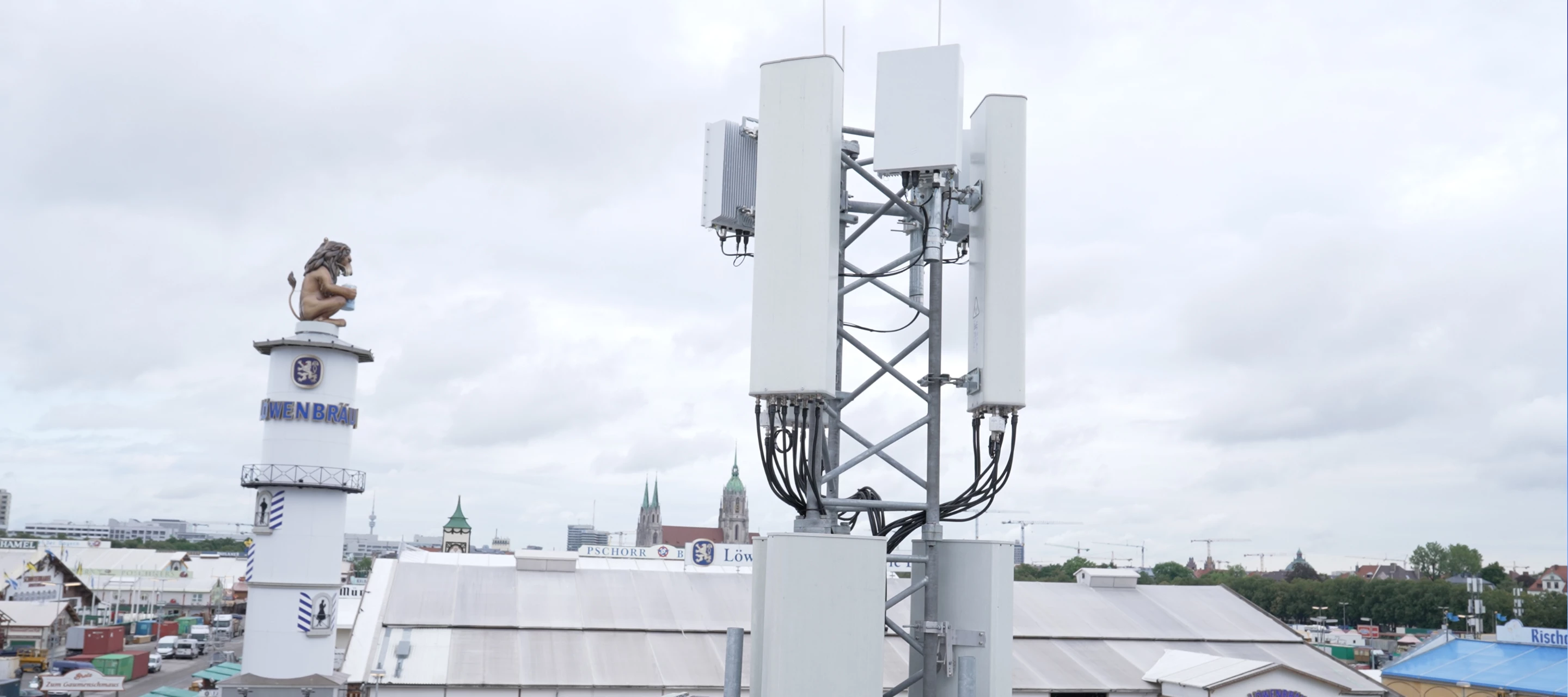 Oktoberfest 2026: Wir bauen ein eigenes Mobilfunknetz für die Wiesn