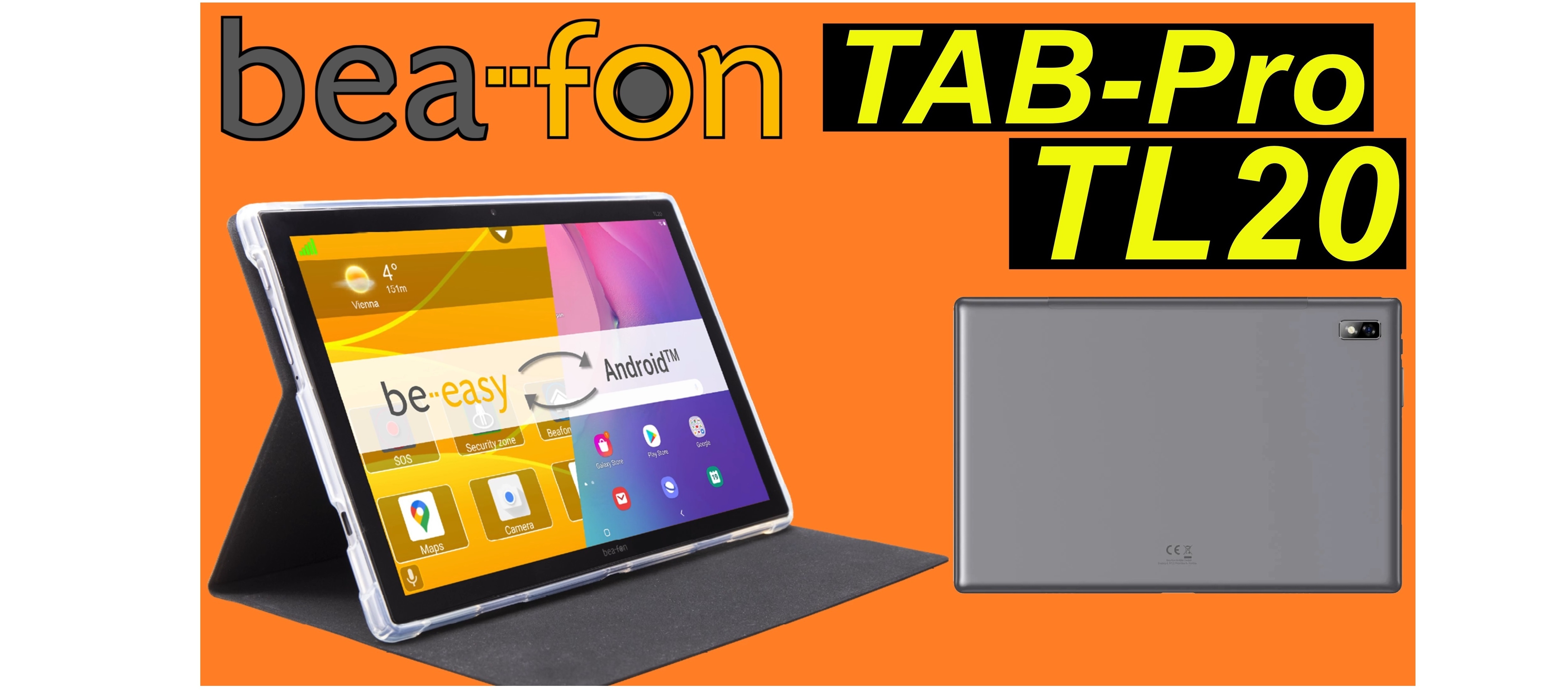 Bea-fon TAB-Pro TL20 - das beinahe Alleskönner Tablet