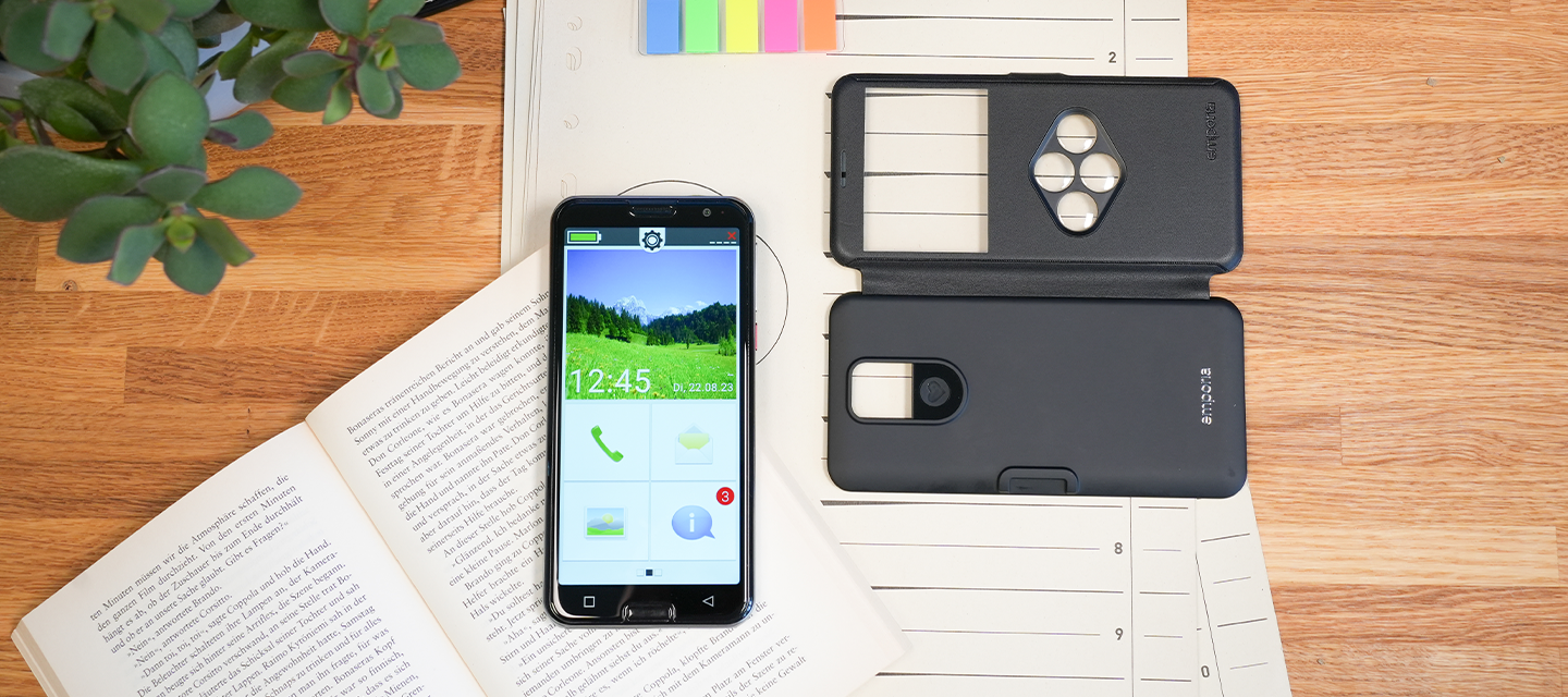 Emporia Smart.5 - ein praktisches Smartphone für Senior:innen!