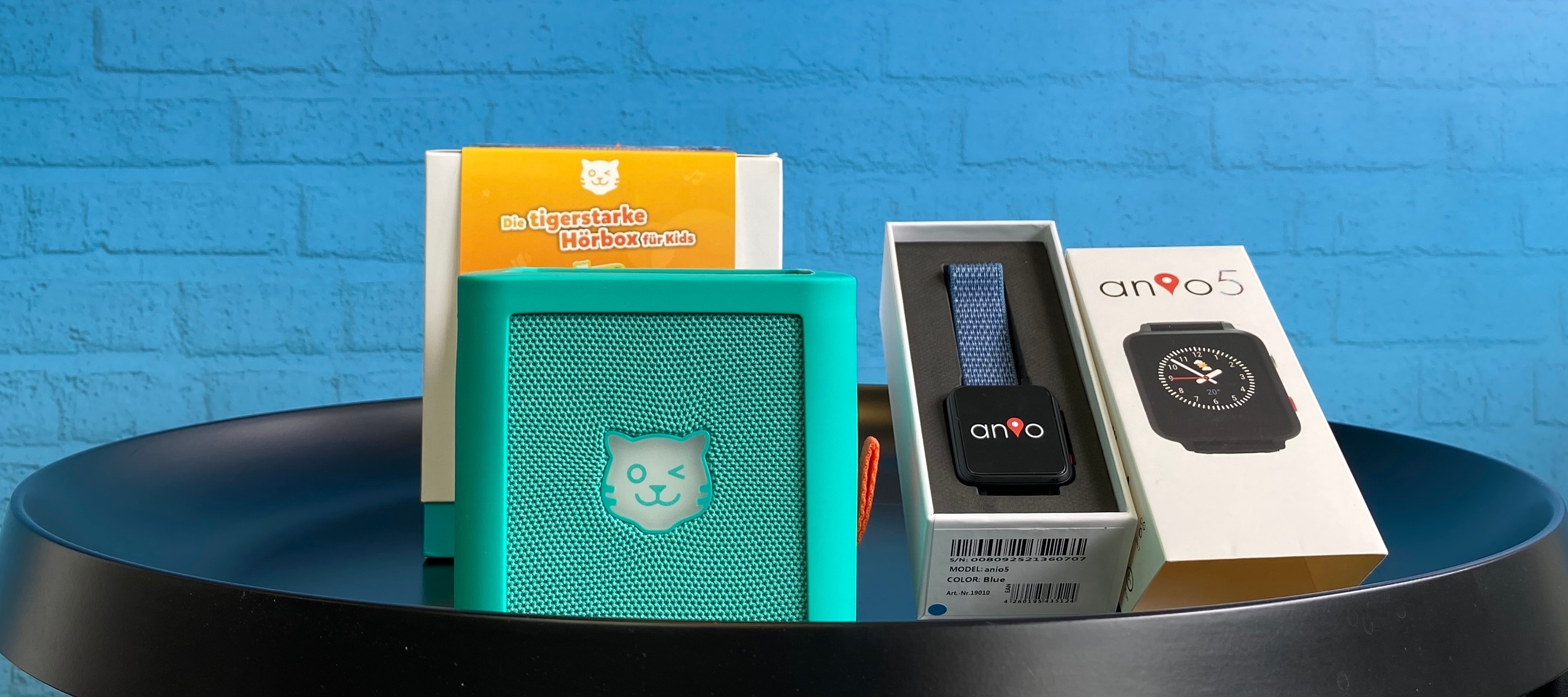 Tigerbox Touch und  Anio 5 Smartwatch - der Test für Kinder und Erwachsene!