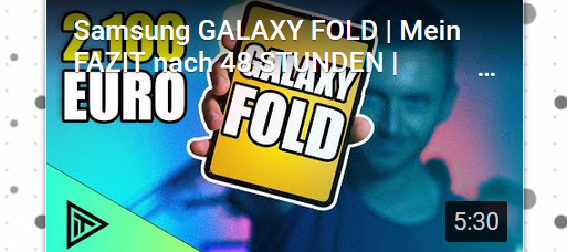 Samsung GALAXY FOLD | Mein FAZIT nach 48 STUNDEN | FOLDABLES sind die ZUKUNFT