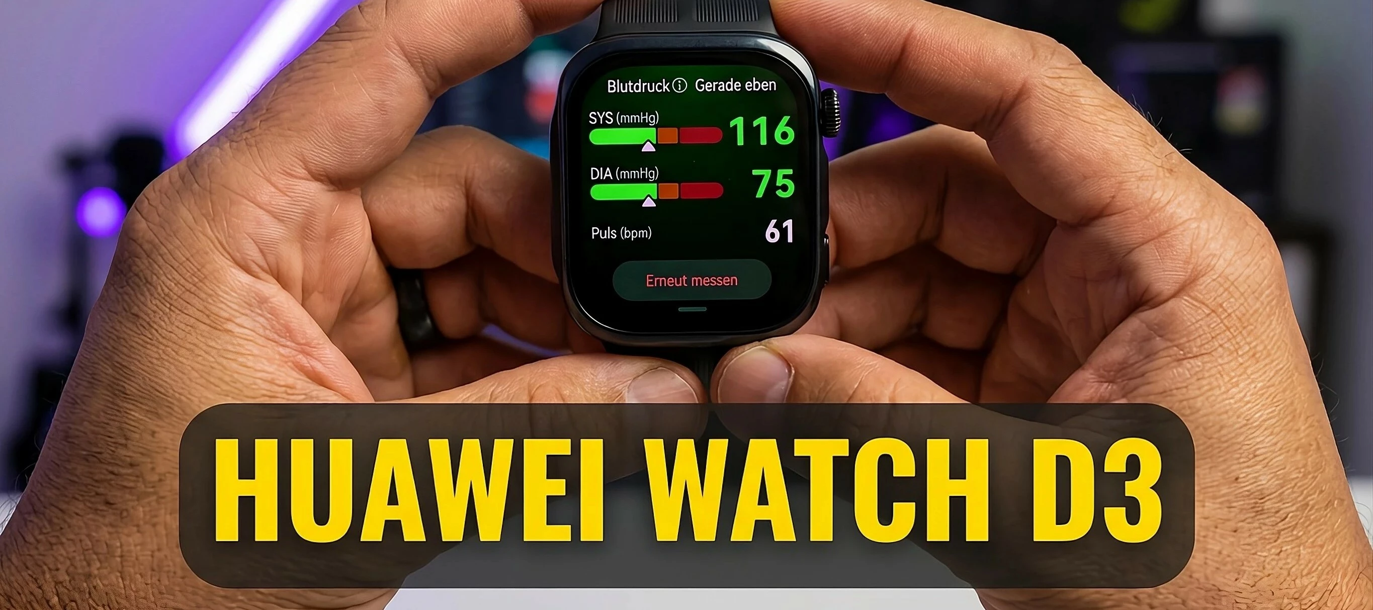 Huawei Watch D3 - Unboxing & Ersteindruck