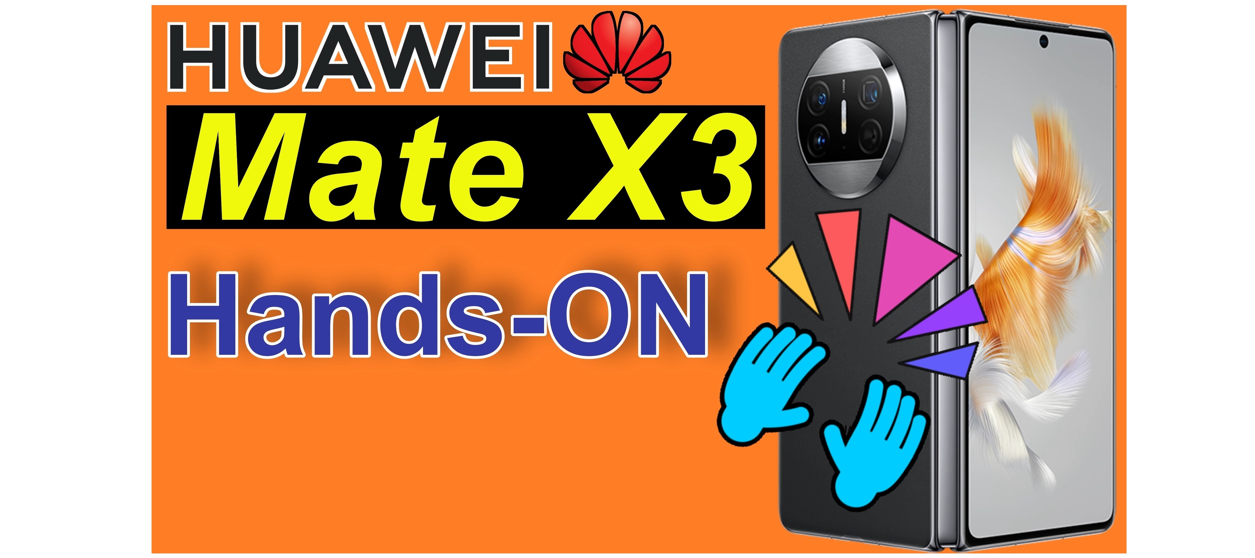 Huawei Mate X3 - Hands-ON und mein letztes Video...