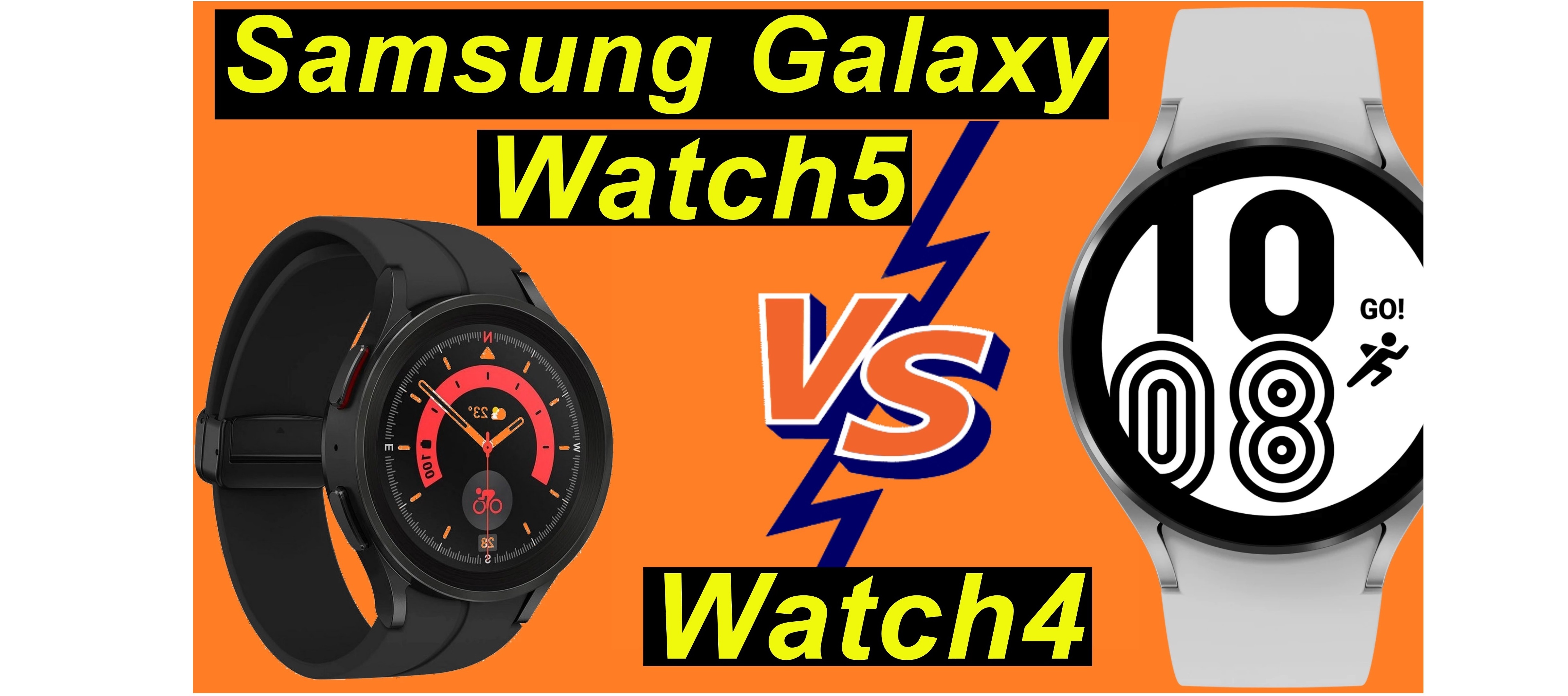 Samsung Galaxy Watch5 versus Watch4. Unterschiede im Detail.