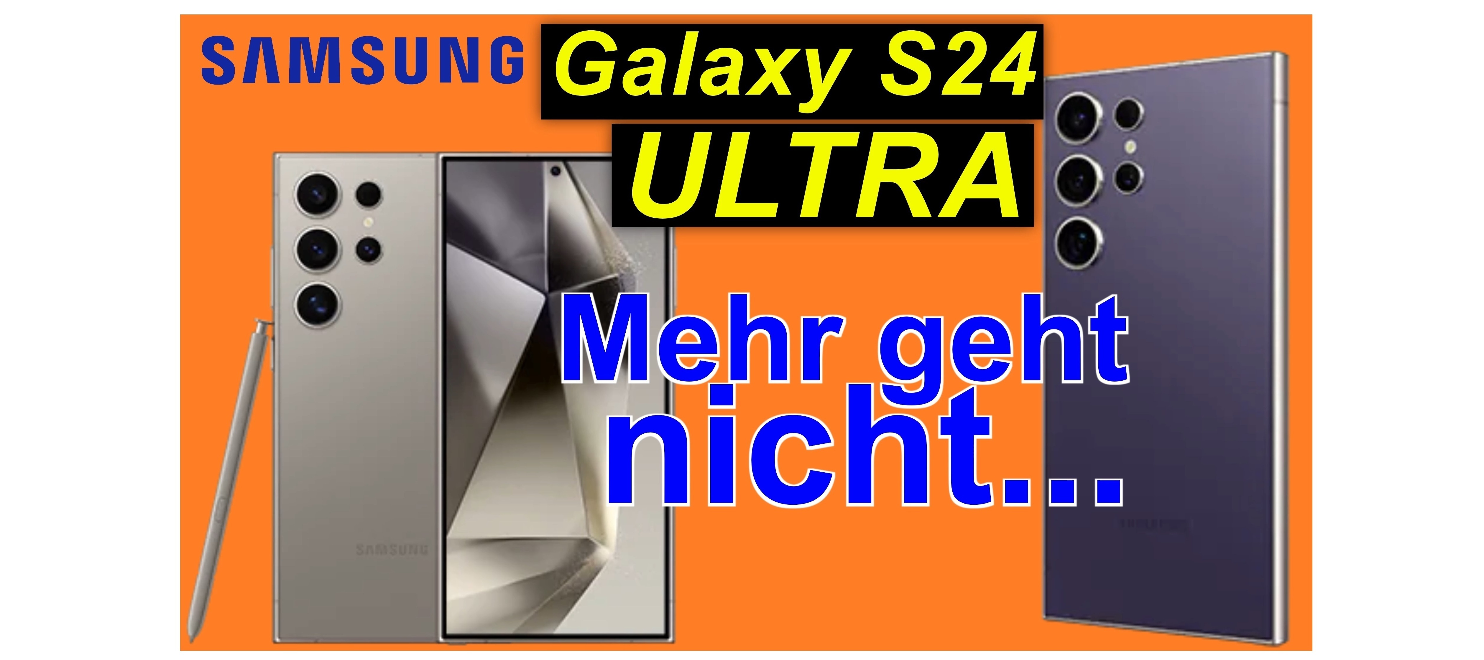 Samsung Galaxy S24 Ultra - auspacken und Ersteindruck | SeppelPower