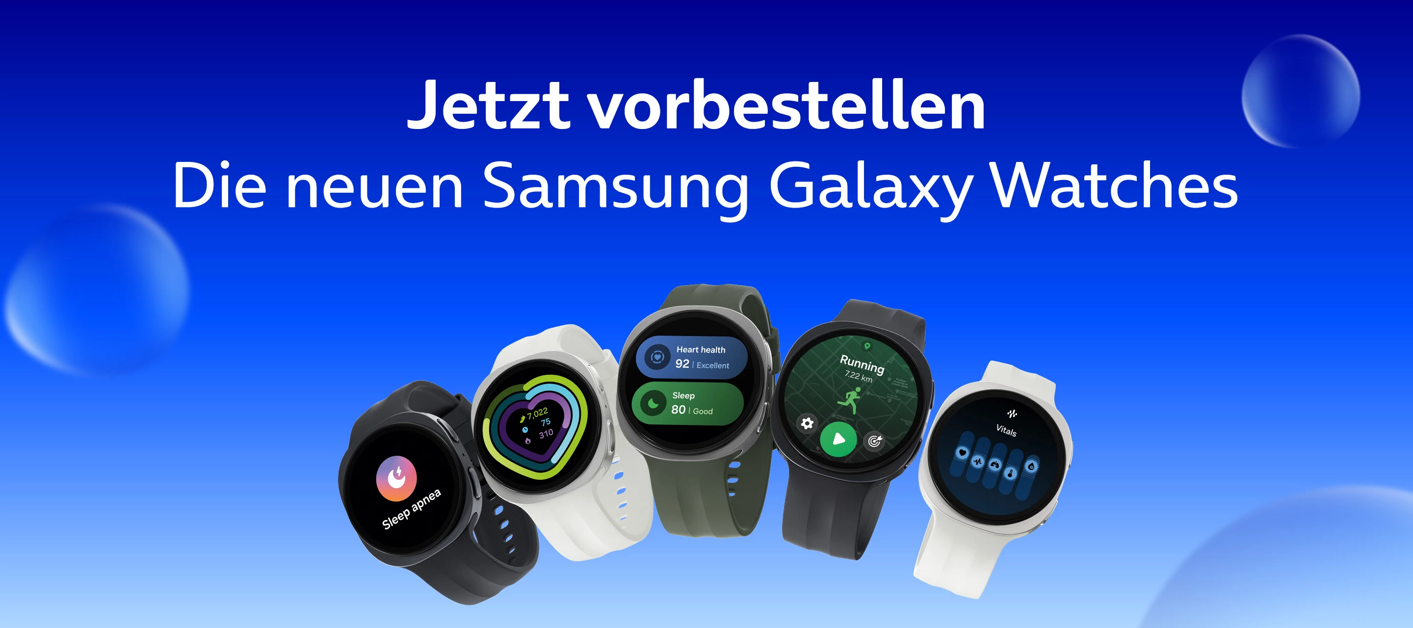 Samsung Galaxy Watch9 und Galaxy Watch Ultra2 bei O₂ vorbestellen