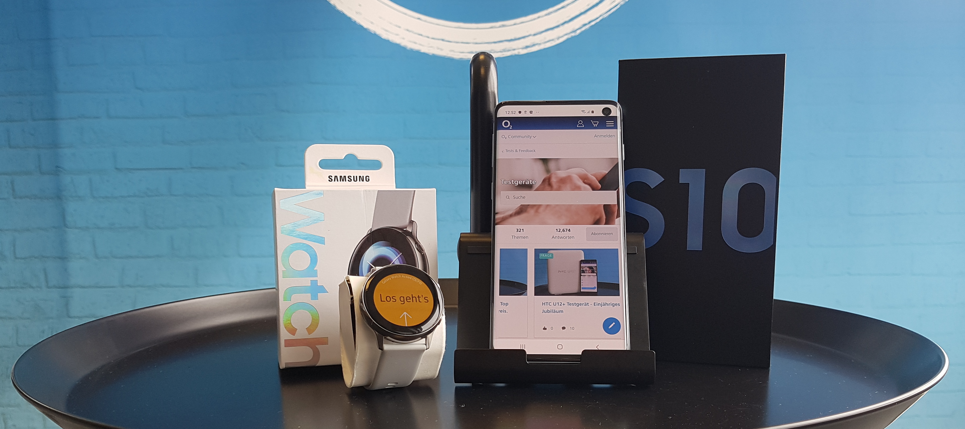 Samsung Galaxy Watch Active + Galaxy S10 Test-Bundle: Bewerben und Tester/in werden!