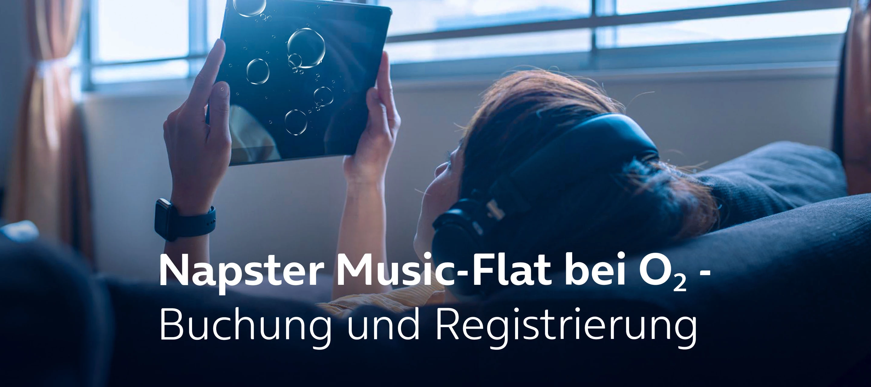 Napster Music-Flat bei O₂ - Buchung und Registrierung
