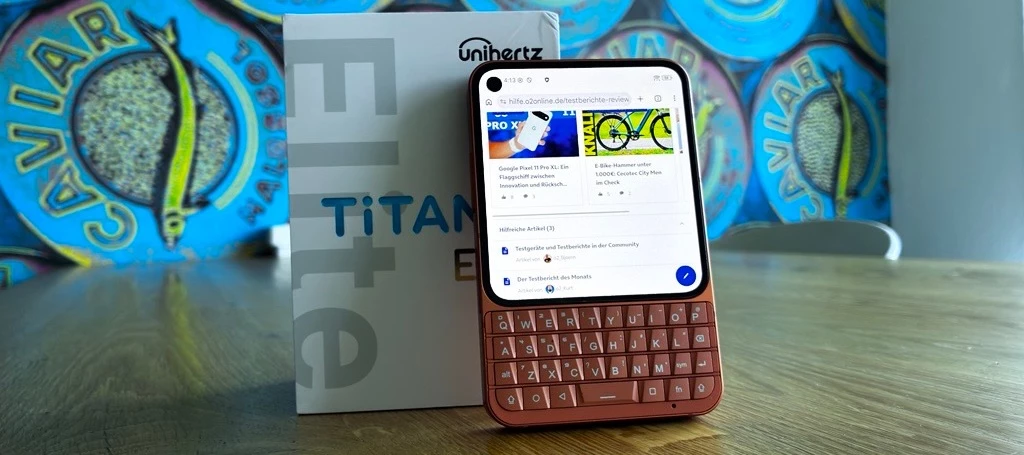 Unihertz Titan 2 Elite – teste das QWERTY-Smartphone
