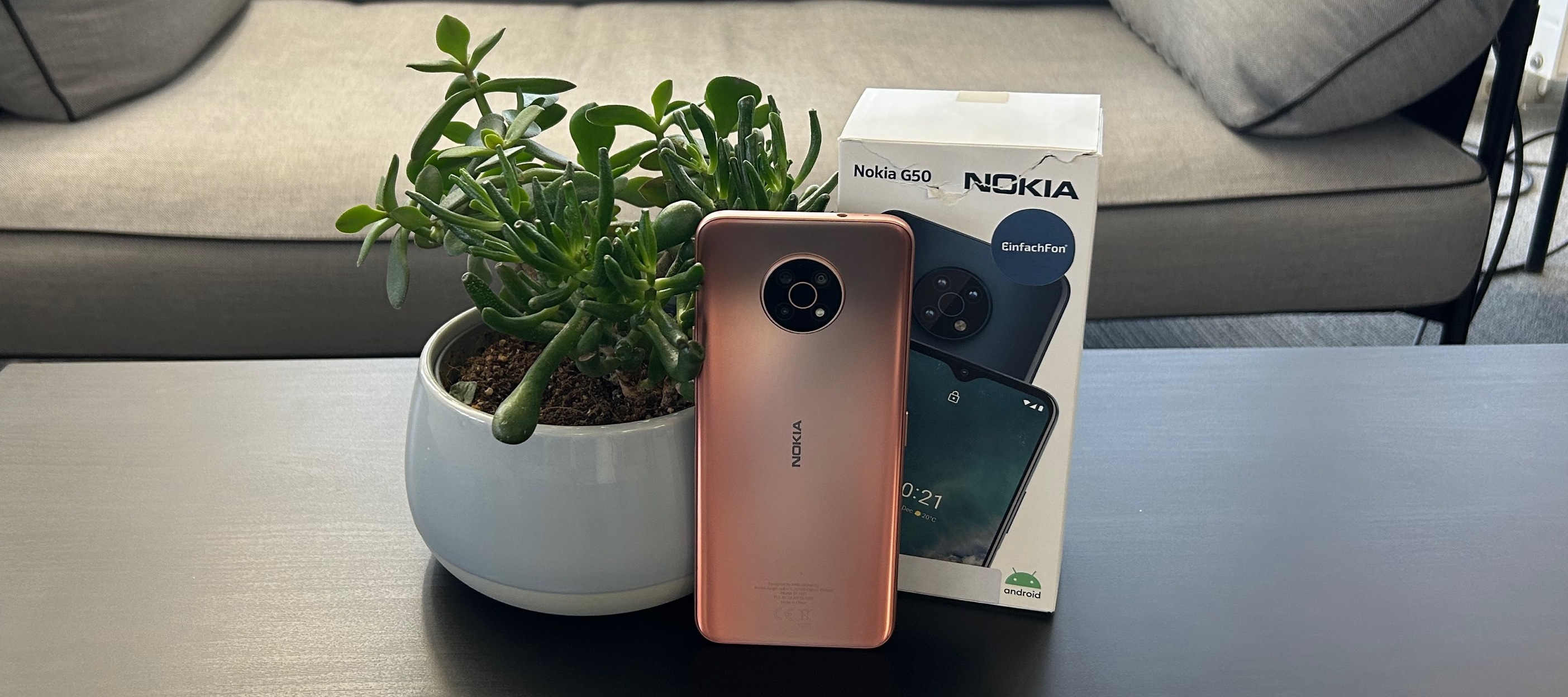 EinfachFon Seniorenhandy (Nokia G50) - teste jetzt das benutzerfreundliche Phone!