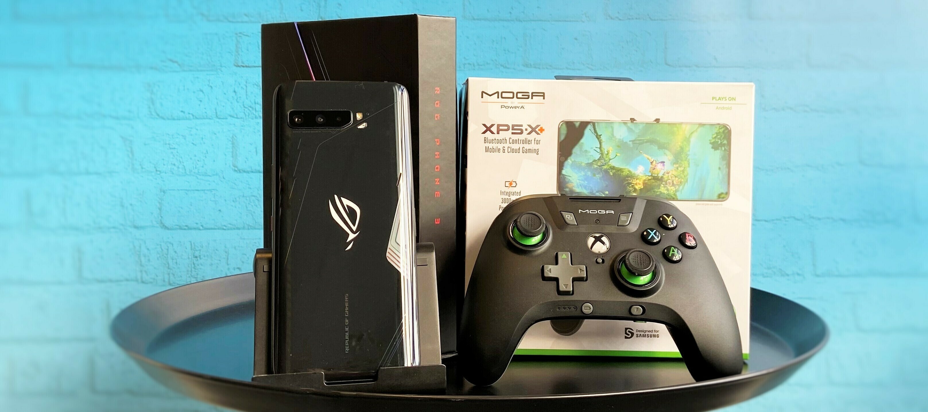 ASUS ROG Phone 3 & Moga XP5-X+ Bluetooth Controller - das Gamerbundle.