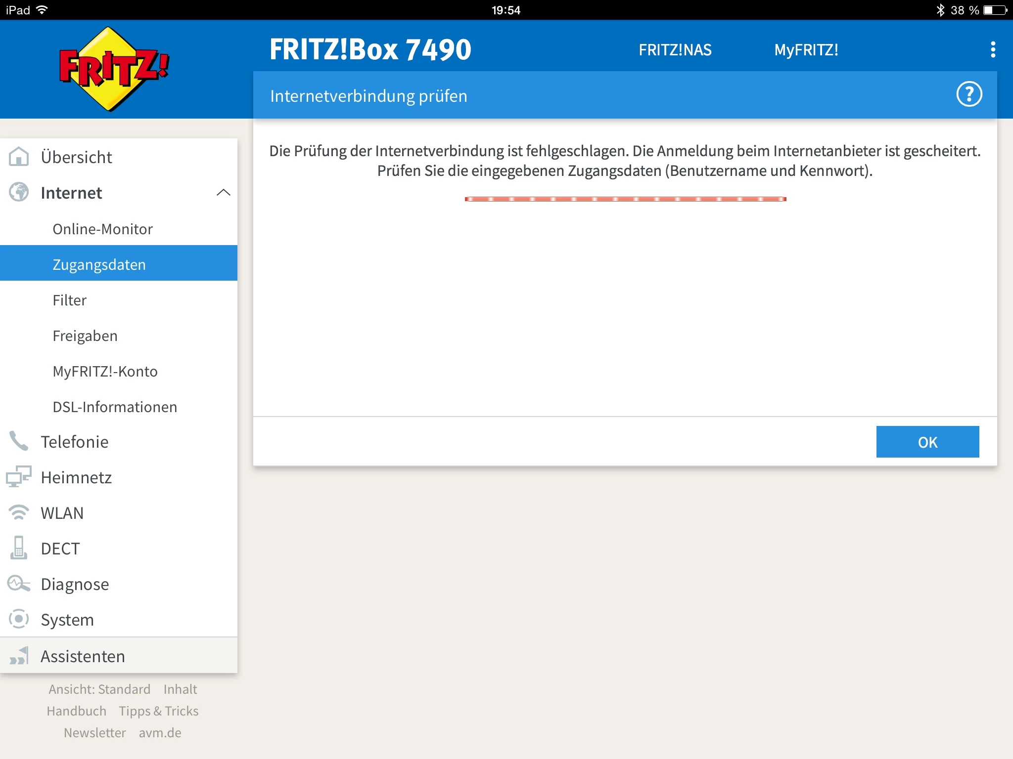 Fritzbox 7490 Dsl Verbunden Aber Kein Internet kein DSL Zugang nach Technologiewechsel, Fritzbox 7490 | O₂ Community