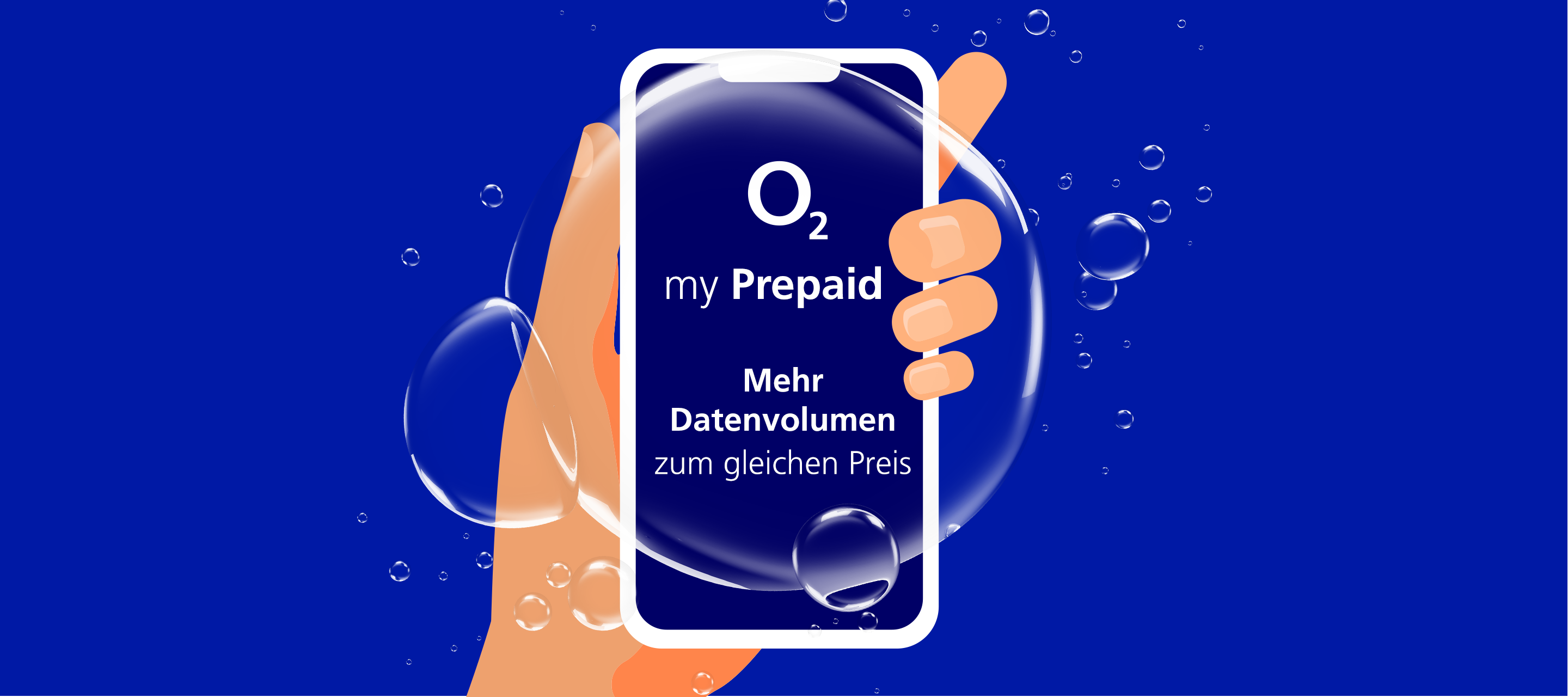 O₂ my Prepaid: Mehr Datenvolumen zum gleichen Preis